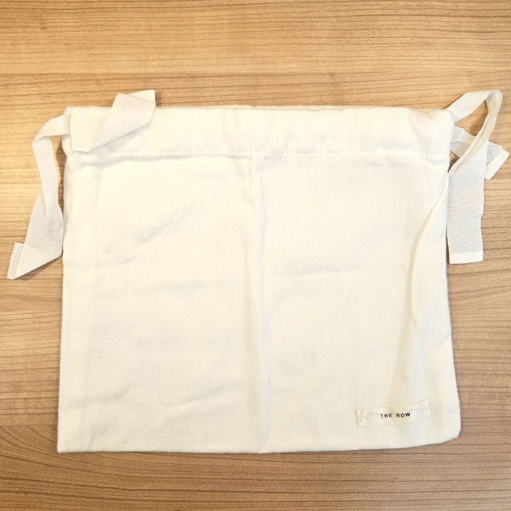 The Row White Dust Garment Partitioned Bag